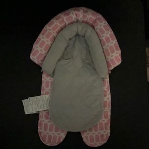 Baby car seat head support